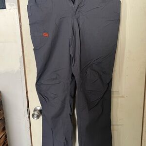 Men's Dark Gray Cargo Jeans